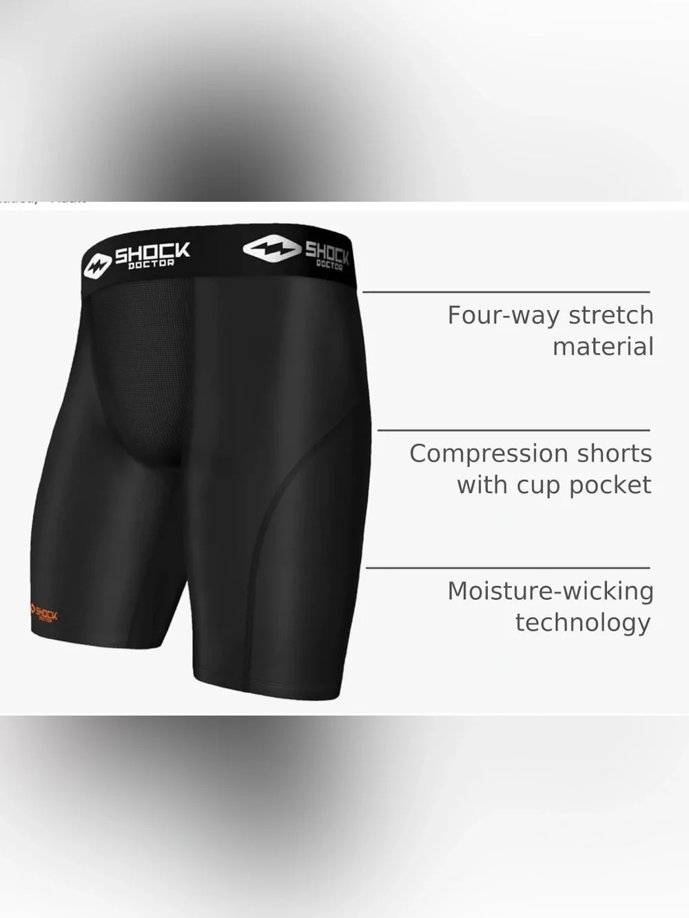 NWT- Shock Doctor RARE ‘Grafitti’ Men Core Compression Shorts